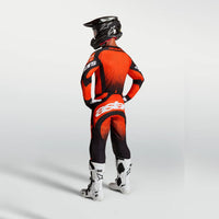 Alpinestars 2027 Techstar Swan MX Combo Kit Cardinal Red Black White