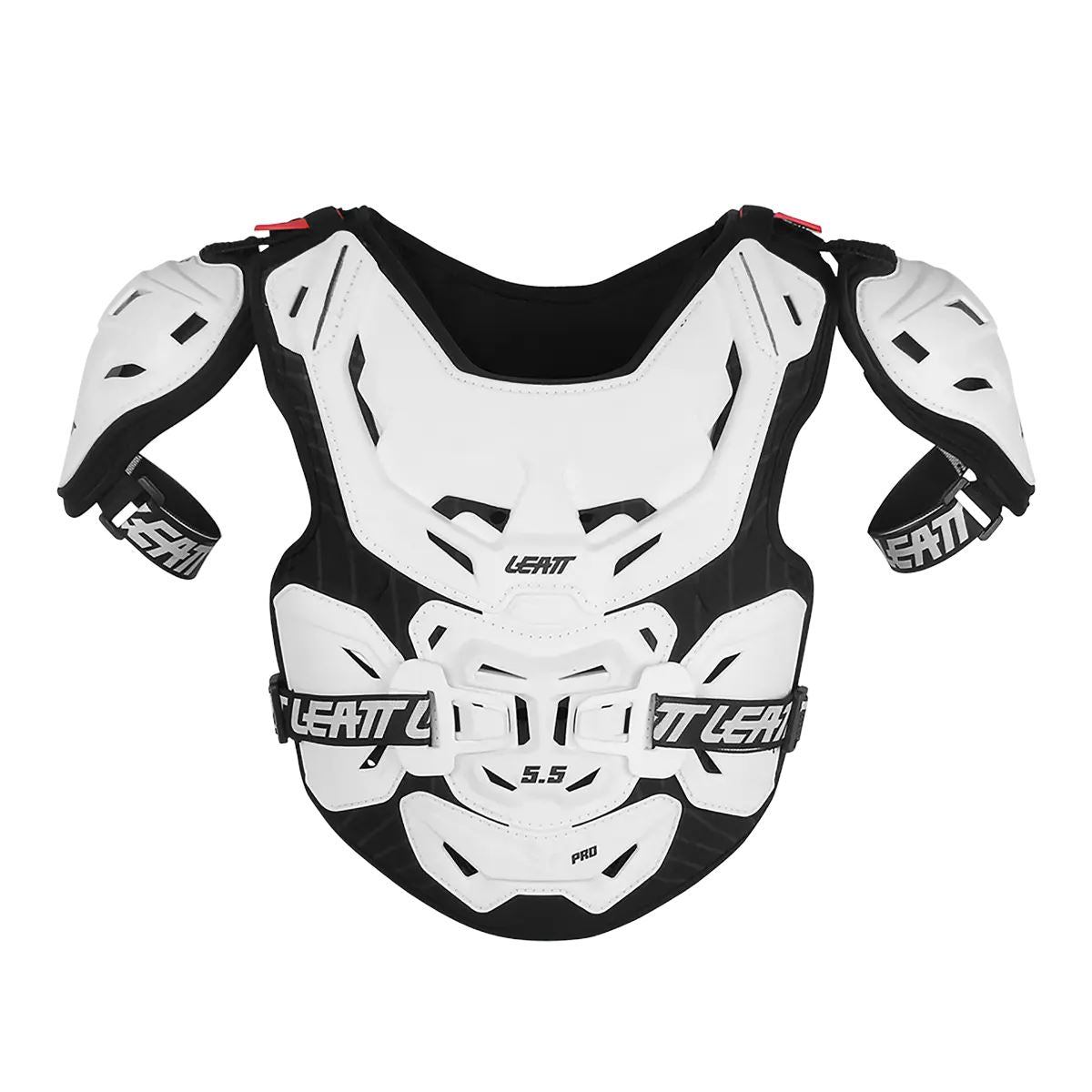 Leatt 2024 Chest Protector 5.5 PRO Youth White