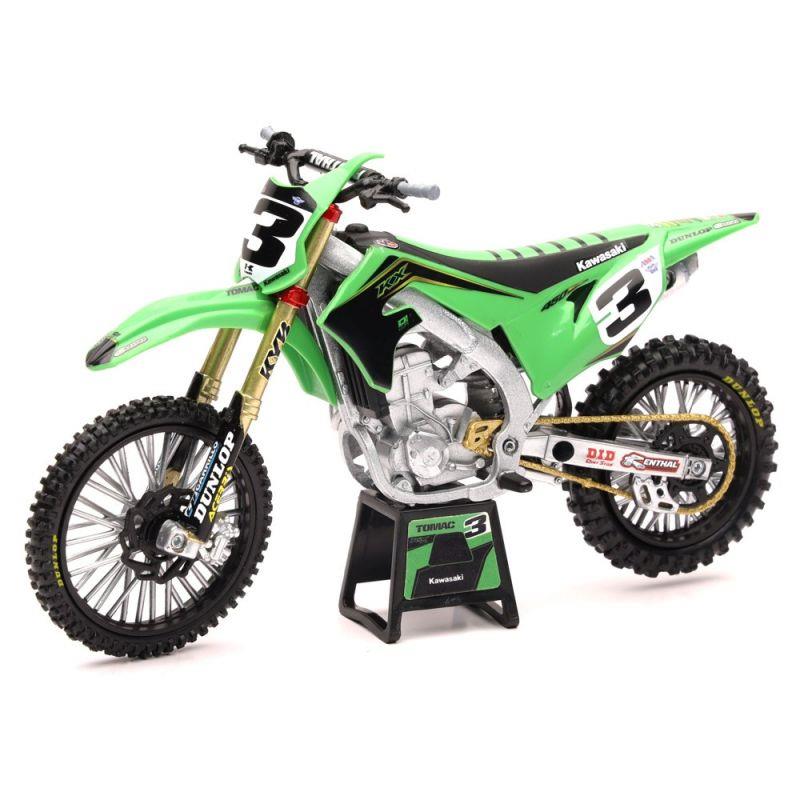 Kawasaki Eli Tomac #3 KXF 450 2019 1:12 Scale Toy Model MX
