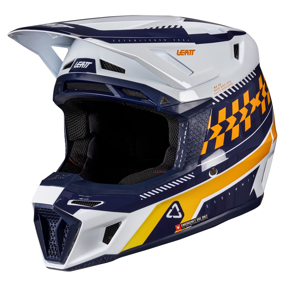Leatt 2026 Motocross Helmet 8.5 Composite Orange & 5.5 Goggles