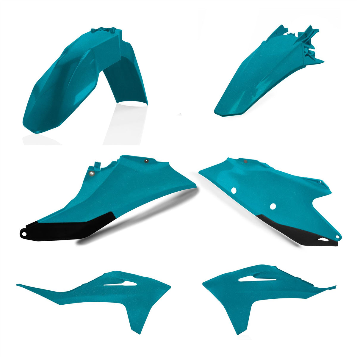 Acerbis Plastic Kit Green 3 Teal For Gas Gas EX 300 2021-2023