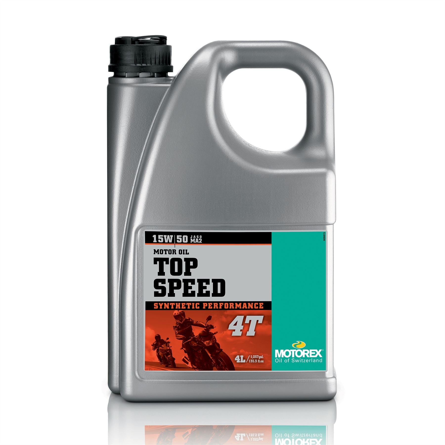 Motorex Top Speed 4T Synthetic High Performance 15w/50 4L