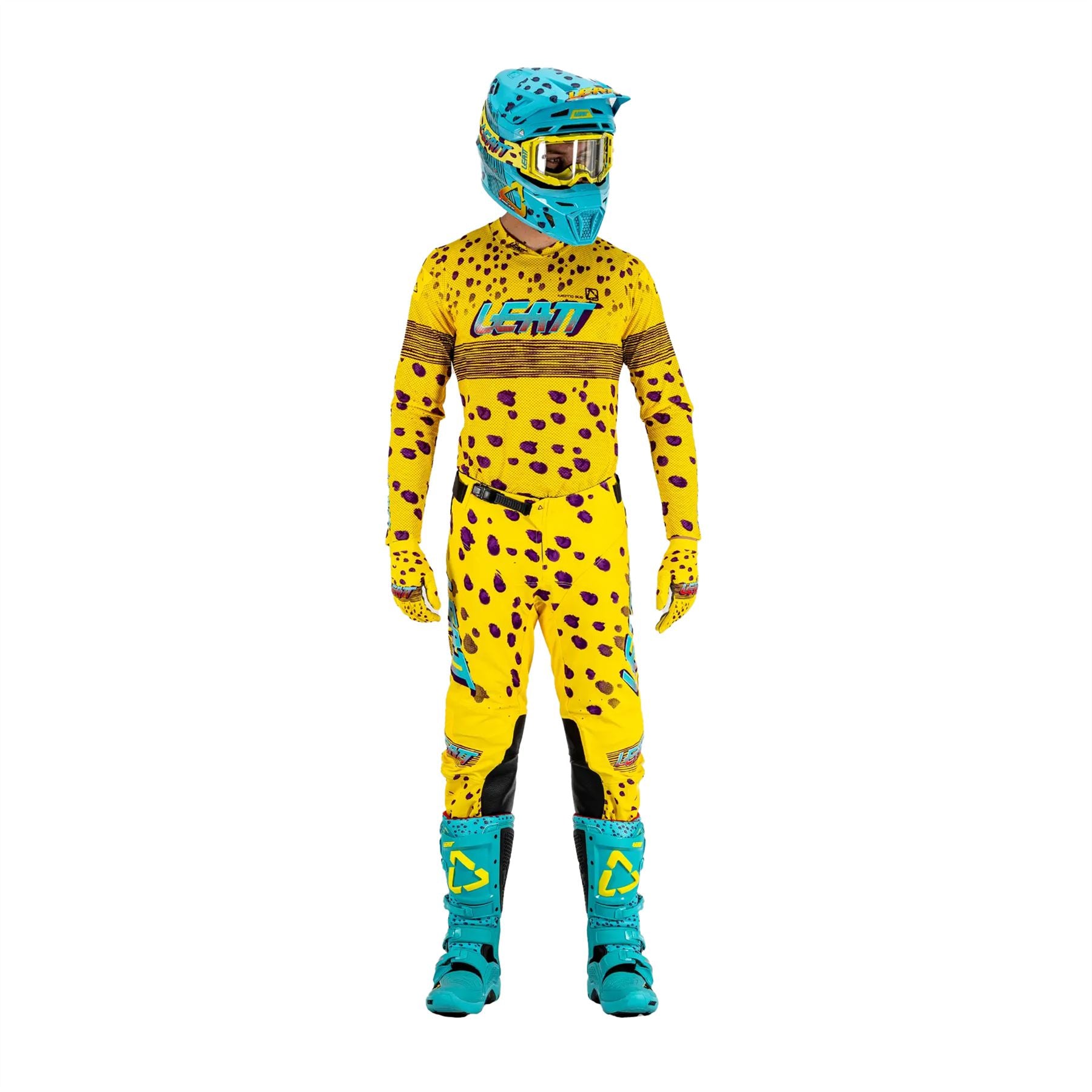 Leatt 2025 Motocross Combo Kit 5.5 Ultraweld IKS Cheetah