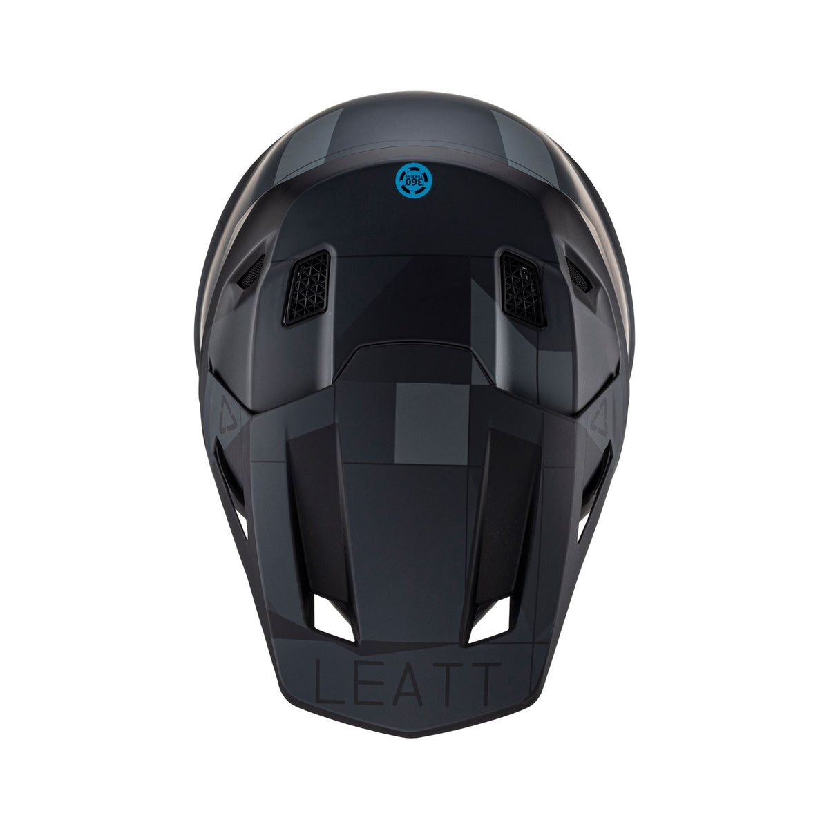 Leatt 2023 Helmet Moto 7.5 V23 Stealth with 4.5 Goggles & Helmet Bag