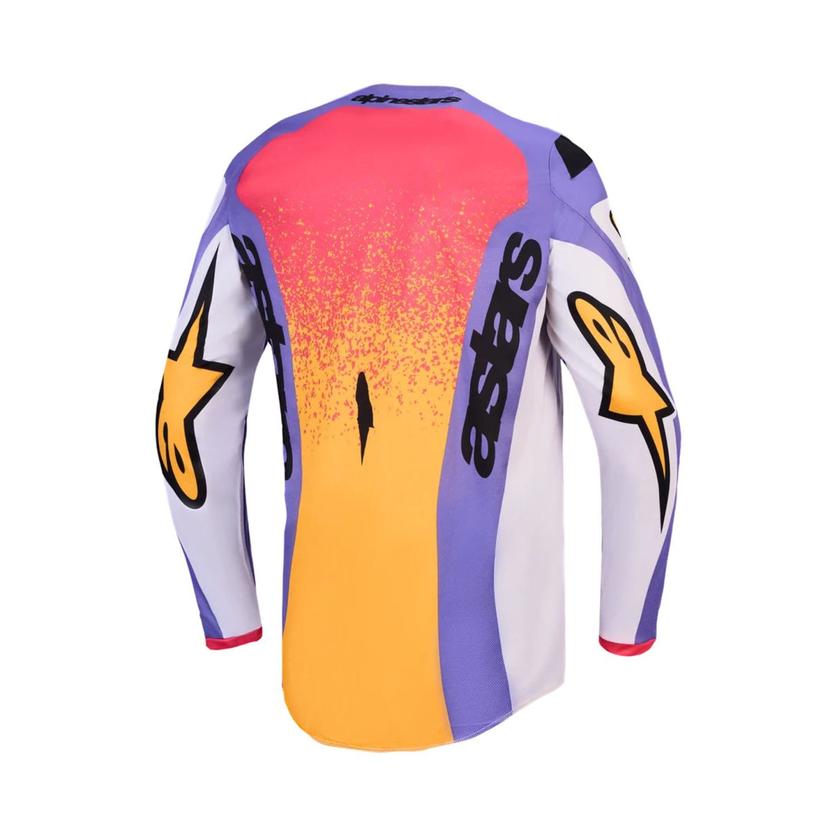 Alpinestars 2027 Fluid Drag MX Jersey Light Lilac Blue Iris Gold