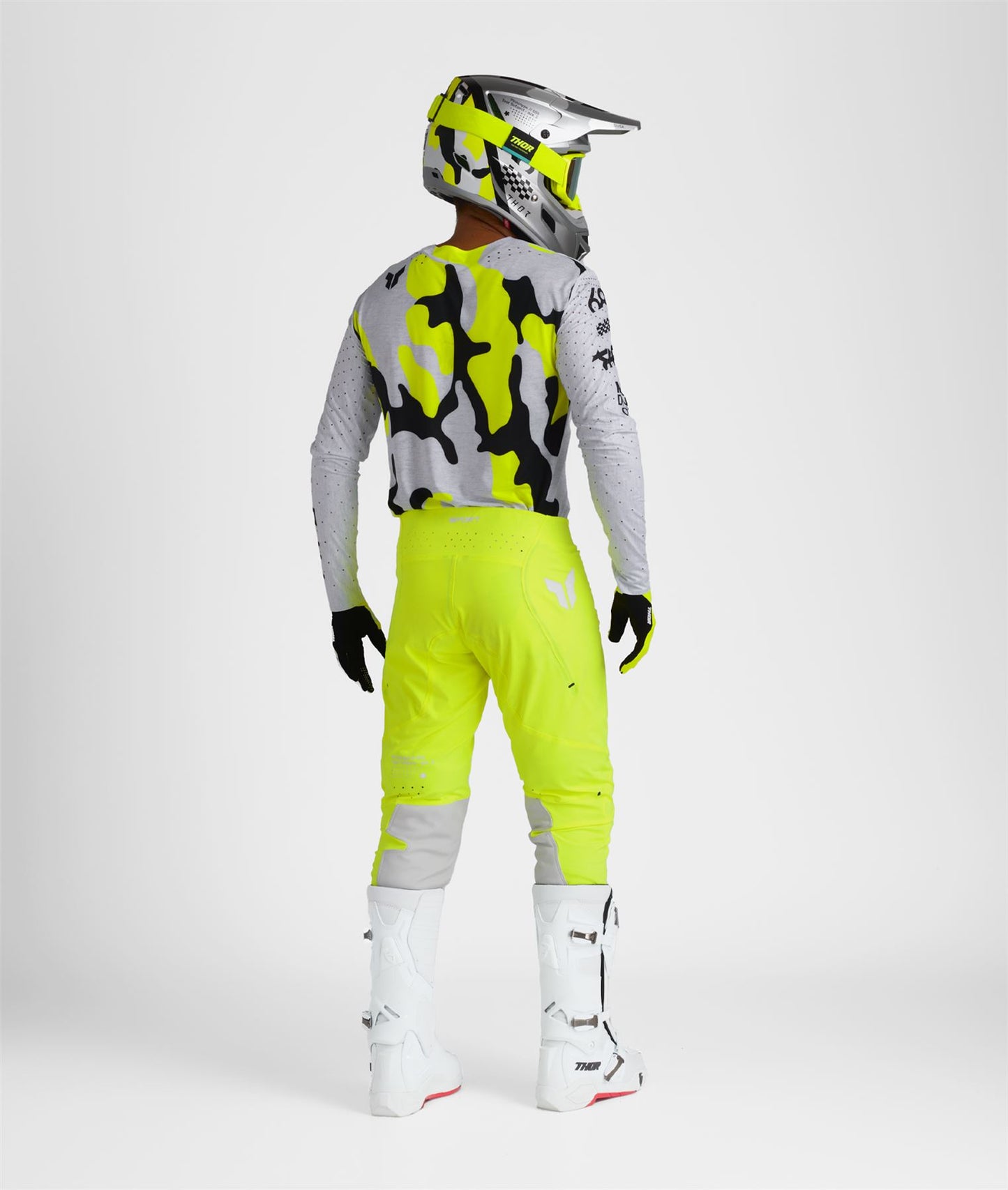Thor 2025 Motocross Combo Kit Sportmode Riot White Acid