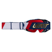 Leatt 2025 Motocross Goggles Velocity 6.5 Photochromic Royal - Clear Adaptive Lens