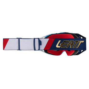 Leatt 2025 Motocross Goggles Velocity 6.5 Photochromic Royal - Clear Adaptive Lens