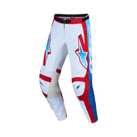 Alpinestars 2027 Racer Hunt MX Combo Kit White Fire Red Ucla Blue