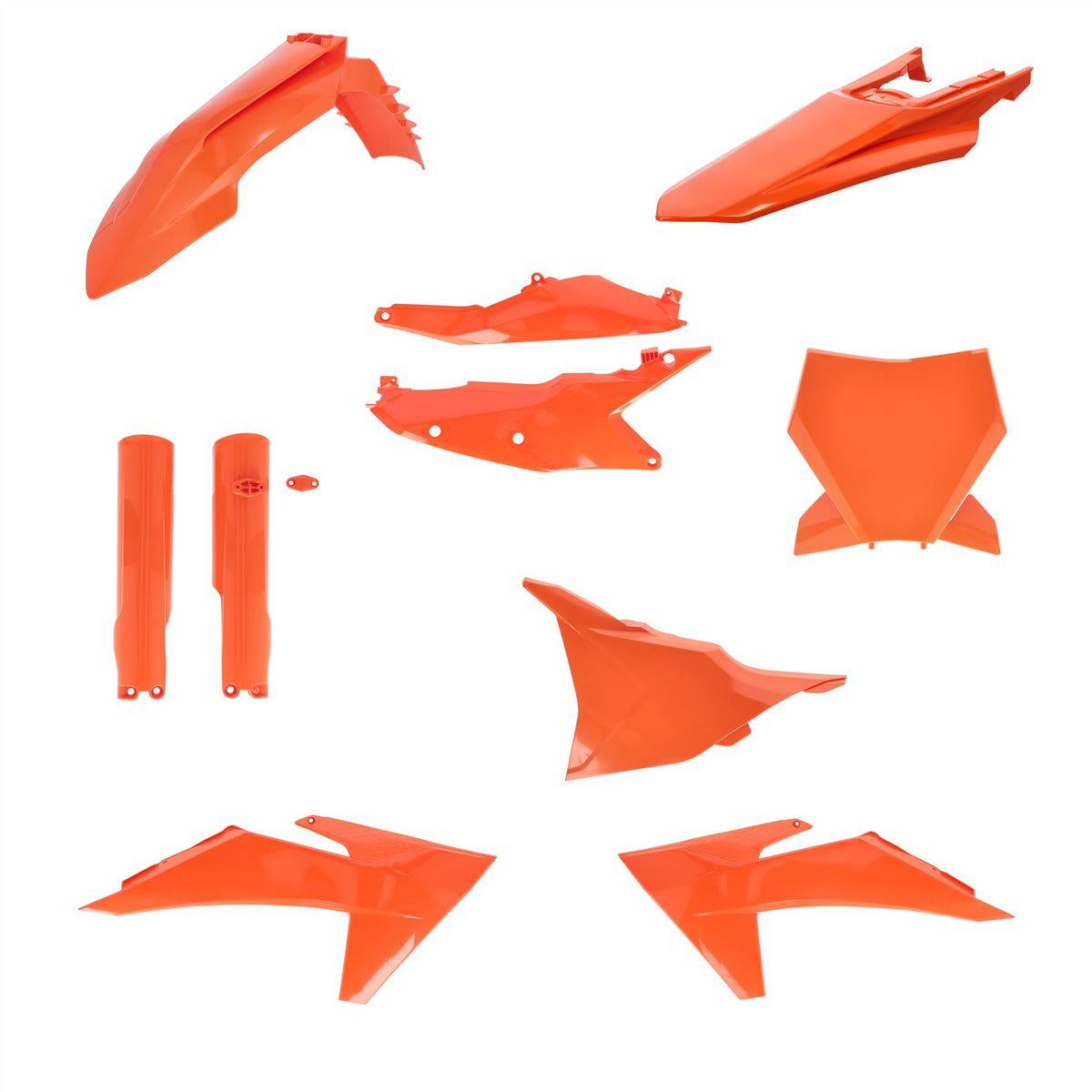 Acerbis Full Plastic Kit Orange 016 For KTM SX 125 2023-2024