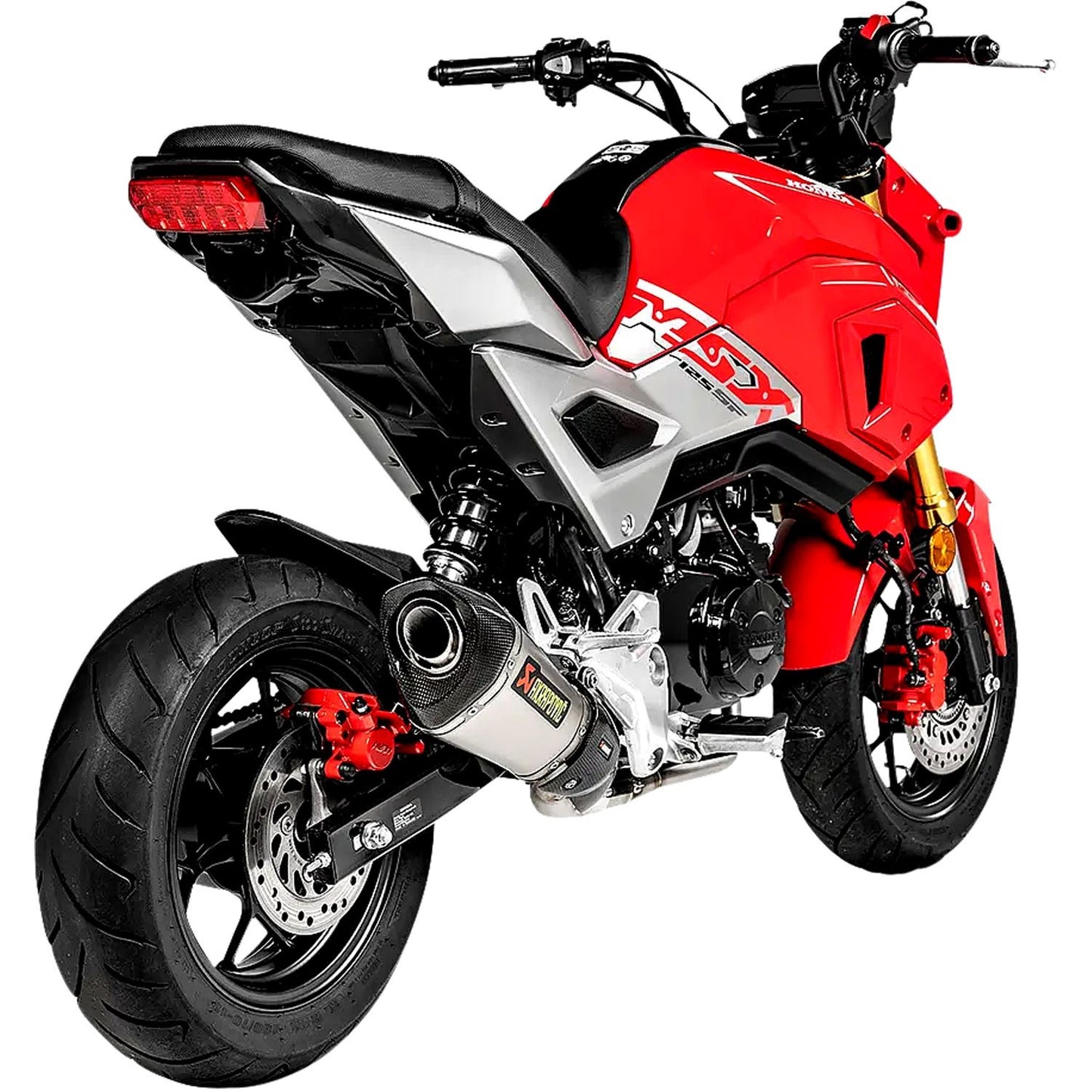 Akrapovic Carbon Fiber| Stainless Steel| Titanium Racing Line Full Exhaust System For Honda MSX 125 ABS Mini Street X-Treme 2017-2020