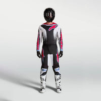 Alpinestars 2027 Fluid Drag MX Combo Kit Black White Light Blue Red Fluo