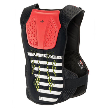 Alpinestars 2025 Sequence Chest Protector Black White Red