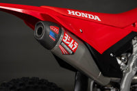 Yoshimura RS-12 Full Exhaust System Stainless Steel Carbon Cap For Honda CRF 250R 2025