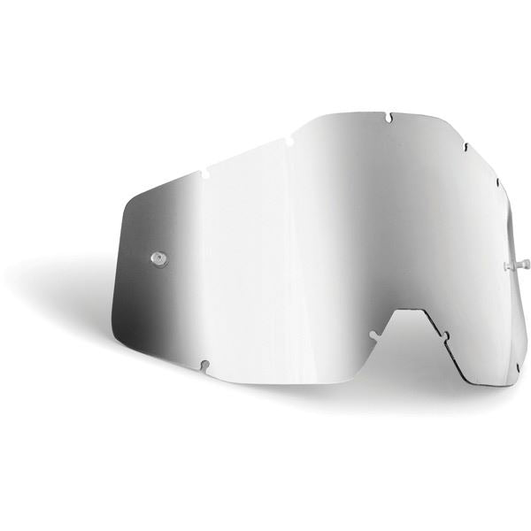 FMF Powerbomb Powercore Youth Replacement Lens Anti-Fog Silver Mirror