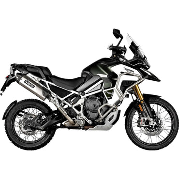 Akrapovic Titanium Line Slip On Silencer For Triumph TIGER 1200 GT ABS 2022-2024