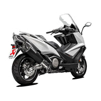 Akrapovic Stainless Steel Black Line Slip On Silencer For Kymco AK 550 I ABS 2017-2020