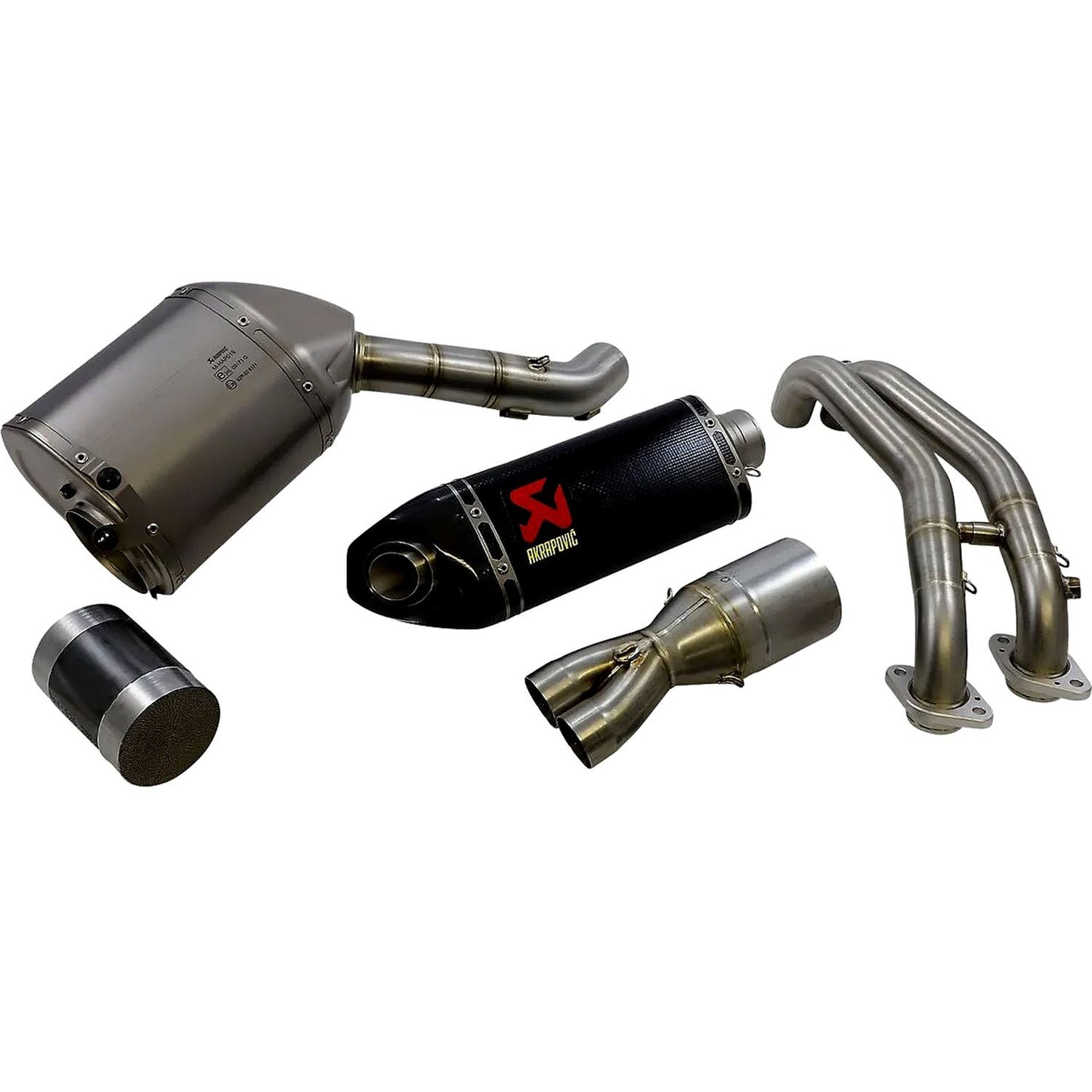 Akrapovic Carbon Fiber Racing Line Full Exhaust System For Aprilia TUONO 660 ABS 2021-2024