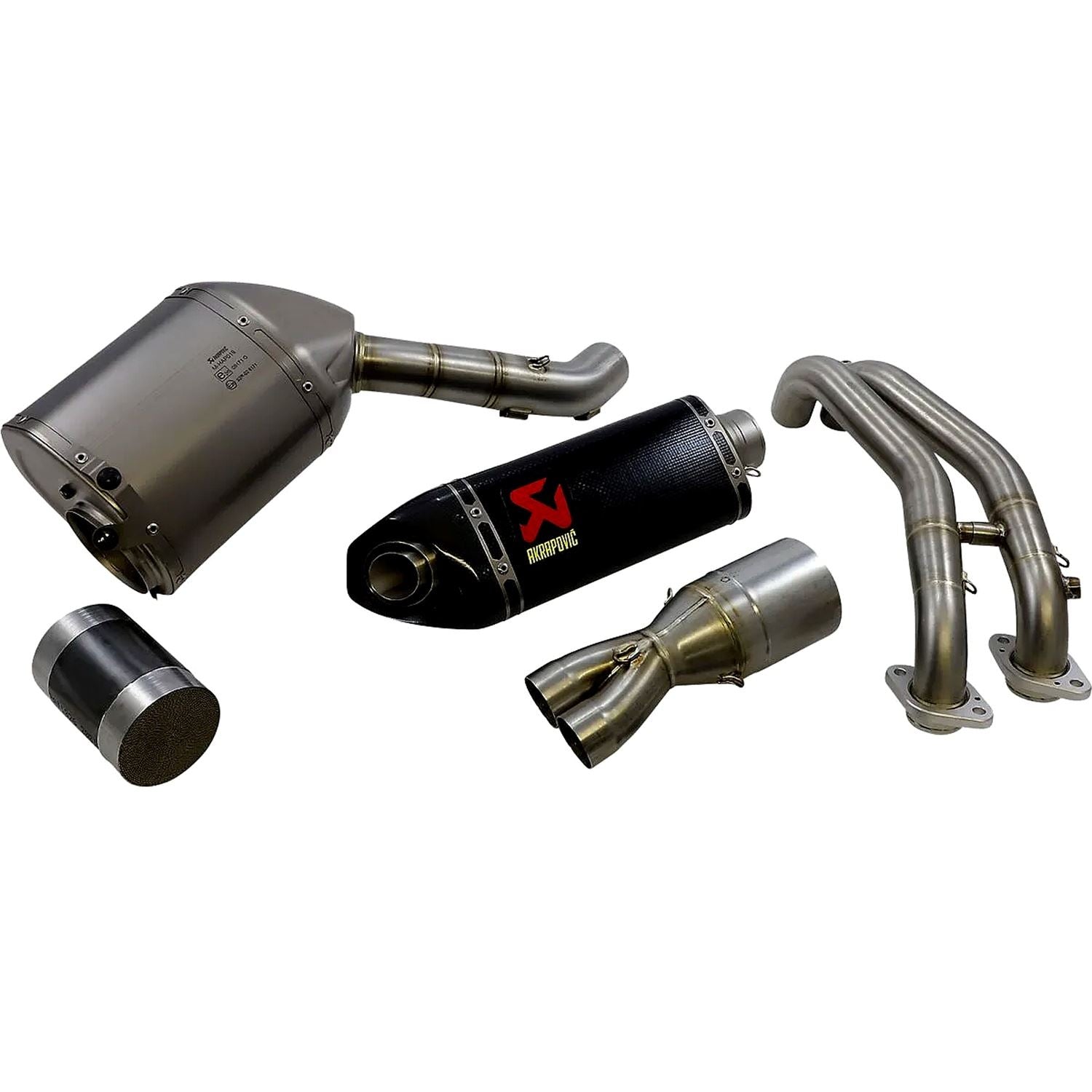 Akrapovic Carbon Fiber Racing Line Full Exhaust System For Aprilia TUONO 660 ABS Factory 2022-2024