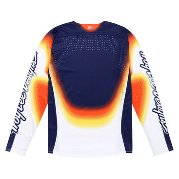 Troy Lee Designs Spring 2025 MX Jersey SE PRO Array Jersey White Navy
