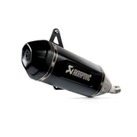Akrapovic Stainless Steel Black Line Slip On Silencer For Vespa GTS 310 HPE ABS Super 2025-2026