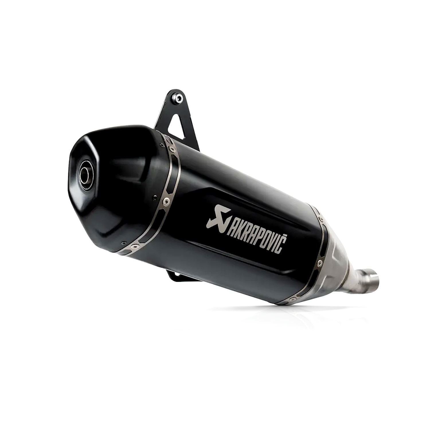 Akrapovic Stainless Steel Black Line Slip On Silencer For Vespa GTS 310 HPE ABS Super Tech 2025-2026