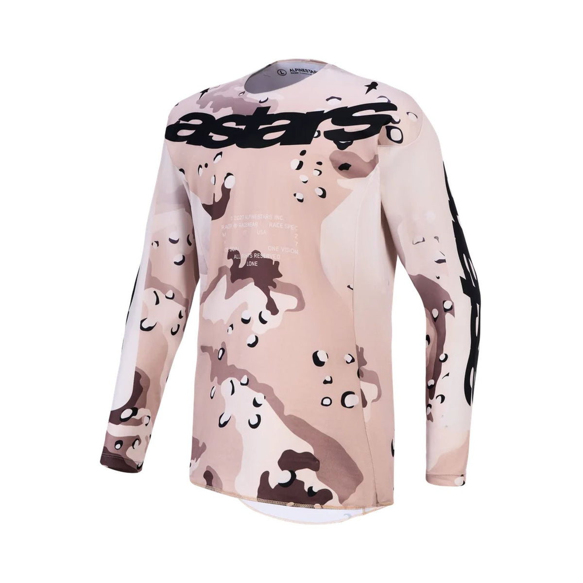 Alpinestars 2027 Racer Lone MX Jersey Desert Camo Black
