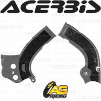 Acerbis X-Grip Frame Protector Guards Silver For Yamaha YZ 450 F 2014-2015