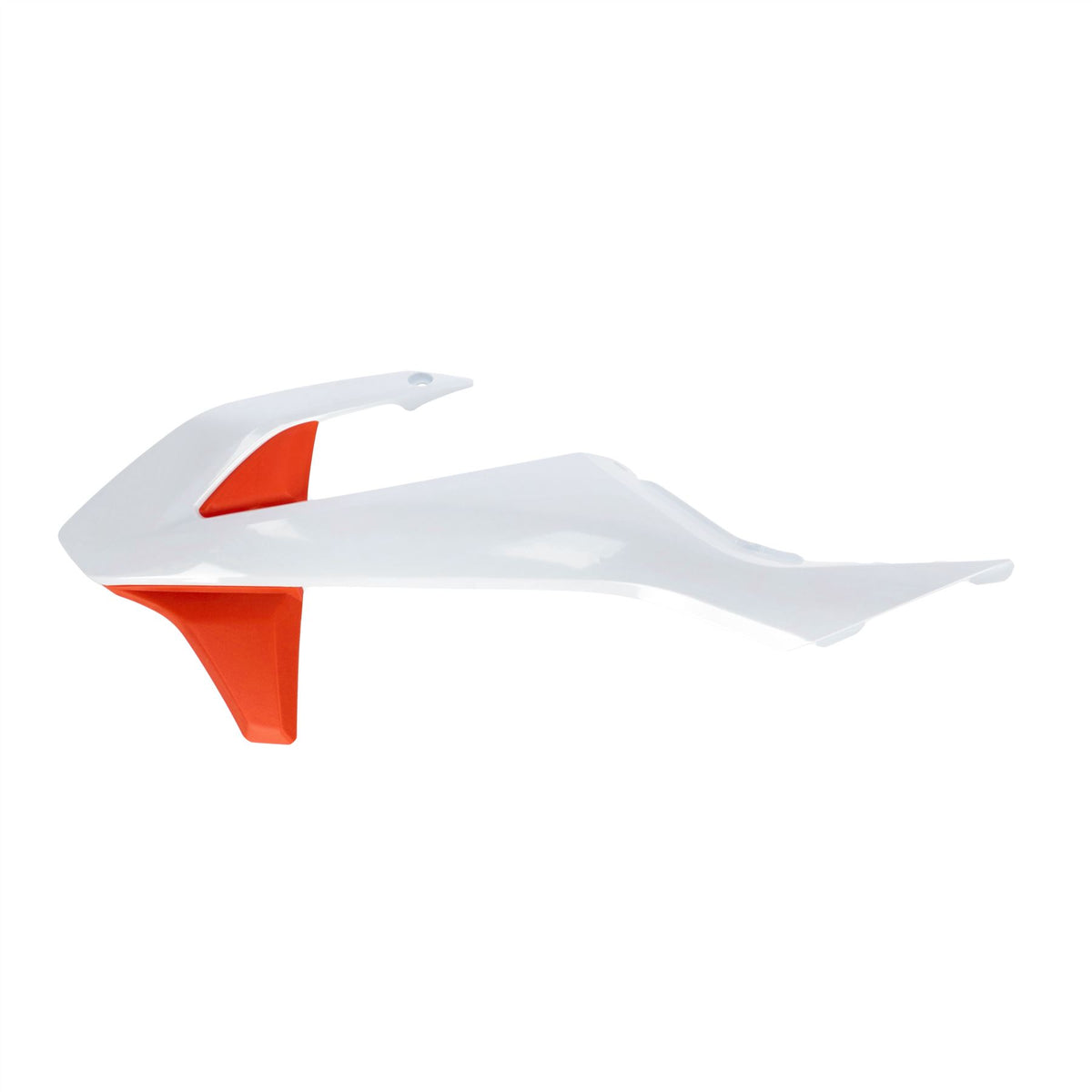 Acerbis Radiator Rad Scoops White Orange 0025511.229