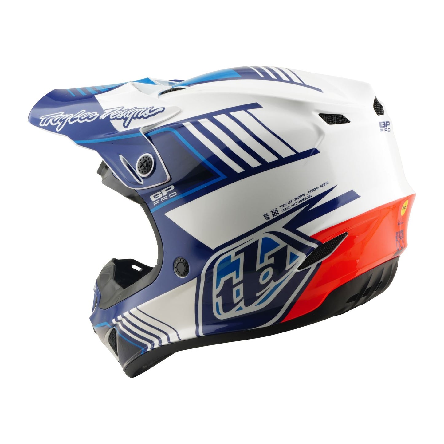 Troy Lee Designs Spring 2026 MX GP PRO Segment Helmets Blue