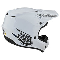 Troy Lee Designs 2025 SE4 Polyacrylite Helmet W/MIPS Mono White