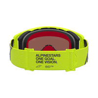 Alpinestars 2027 Supertech Vesta MX Goggles Yel Flo Black Mirror Red