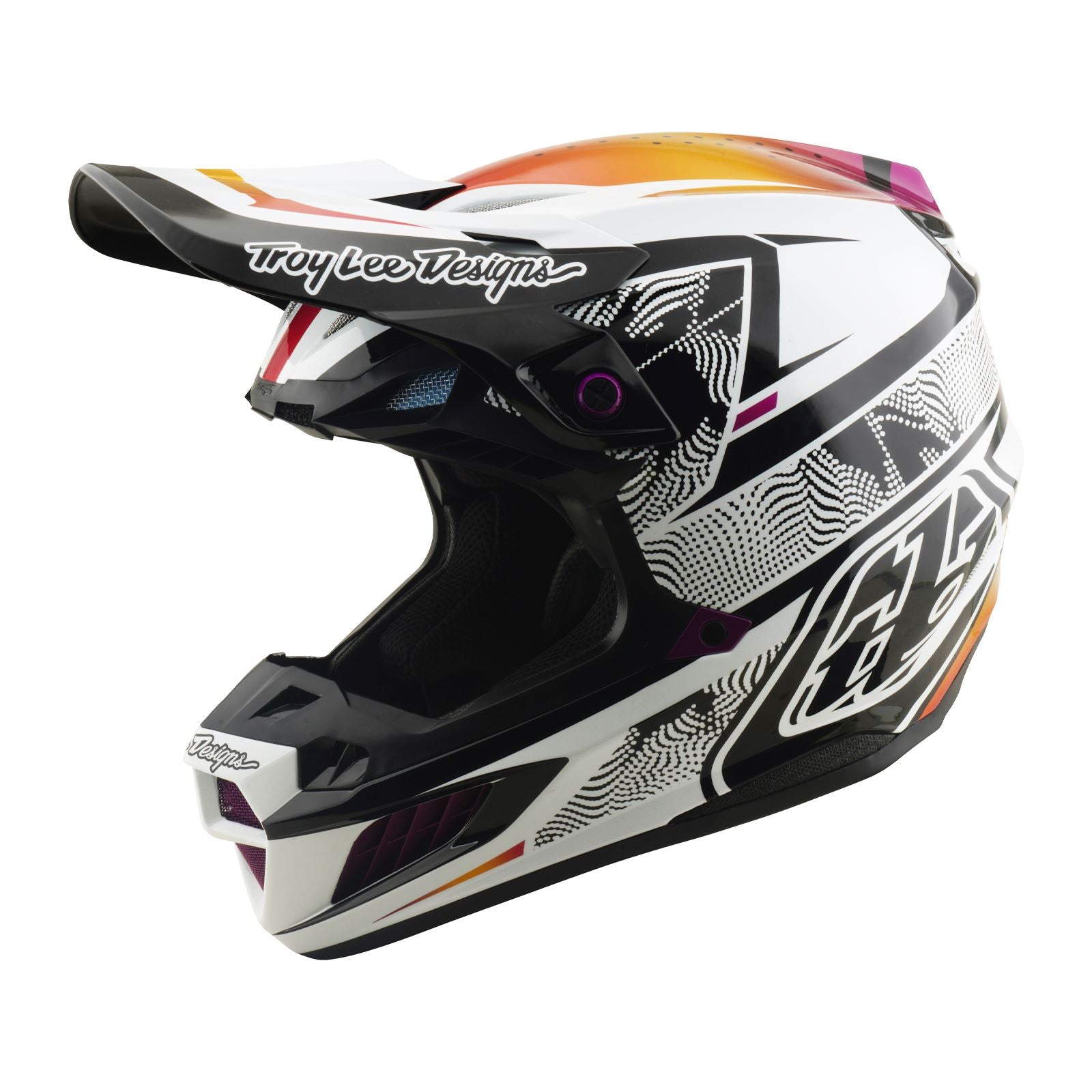 Troy Lee Designs Spring 2026 MX SE5 Composite Lined Up Helmets Black