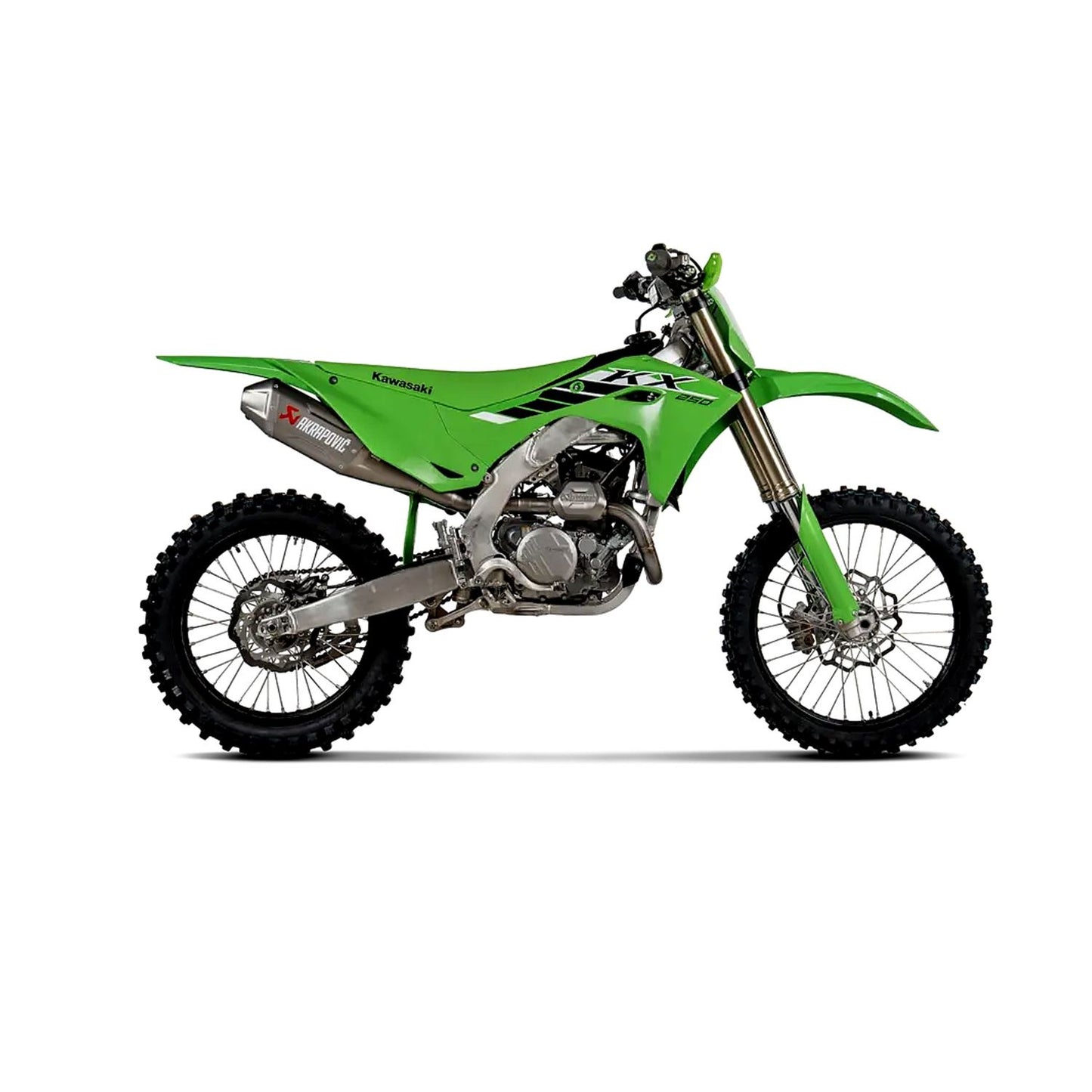 Akrapovic Titanium Evolution Line Full Exhaust System For Kawasaki KX 250 2025-2026