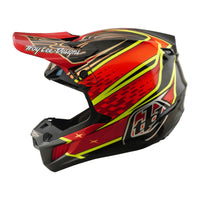 Troy Lee Designs Spring 2026 MX SE5 Carbon Wings Helmets Red
