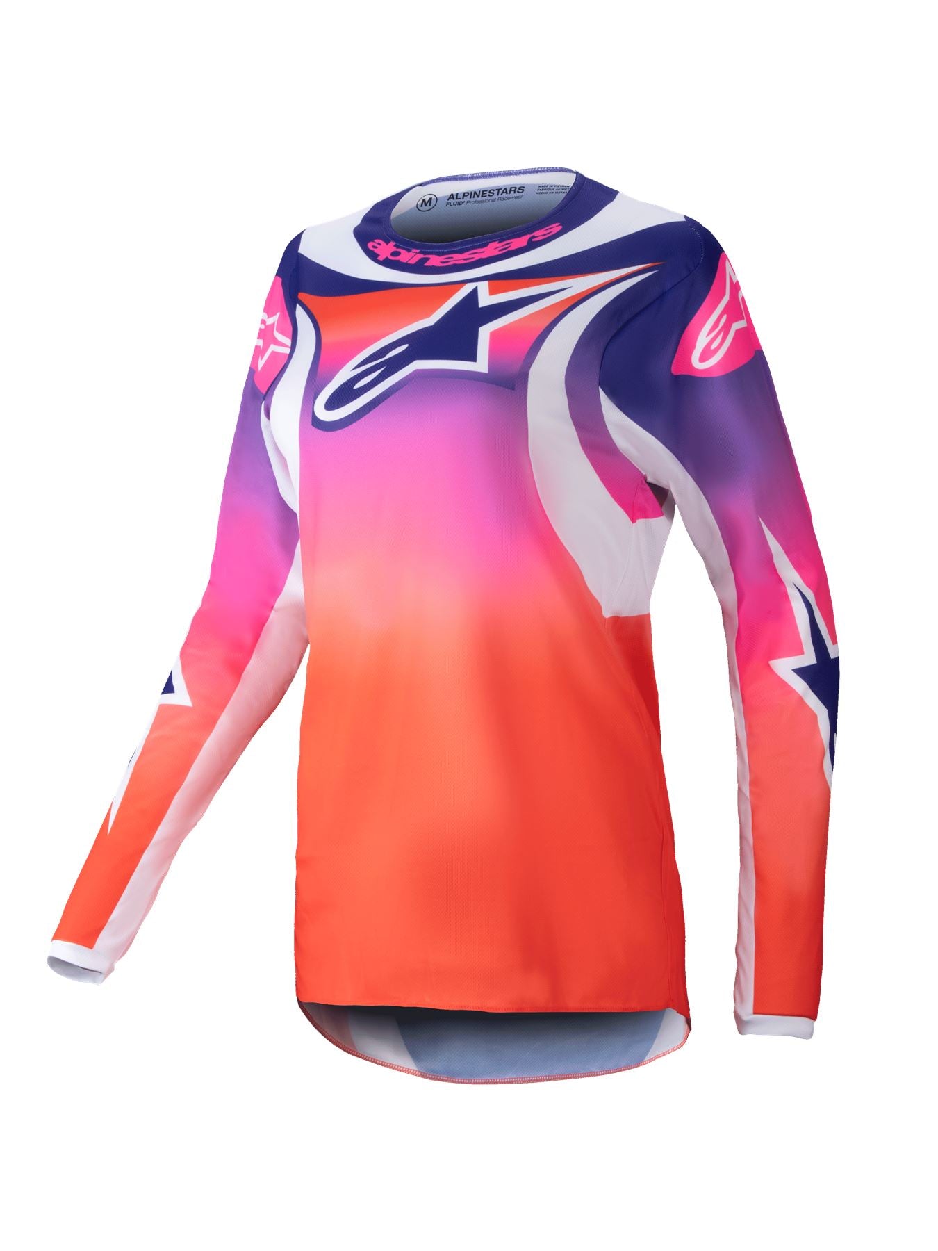 Alpinestars 2025 Stella Fluid Wurx Womens Motocross Jersey Multicolour White