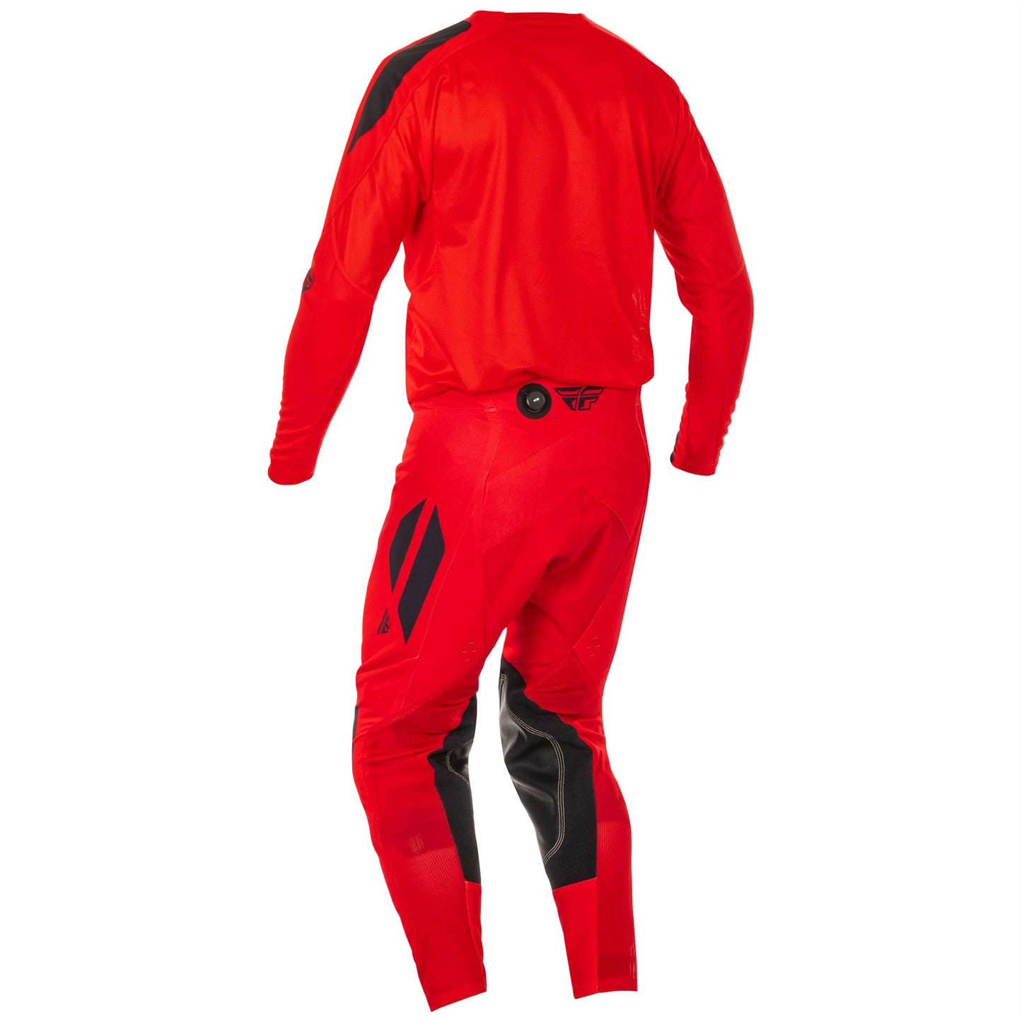 Fly Racing 2025 Evolution DST Motocross Pants Red White Black