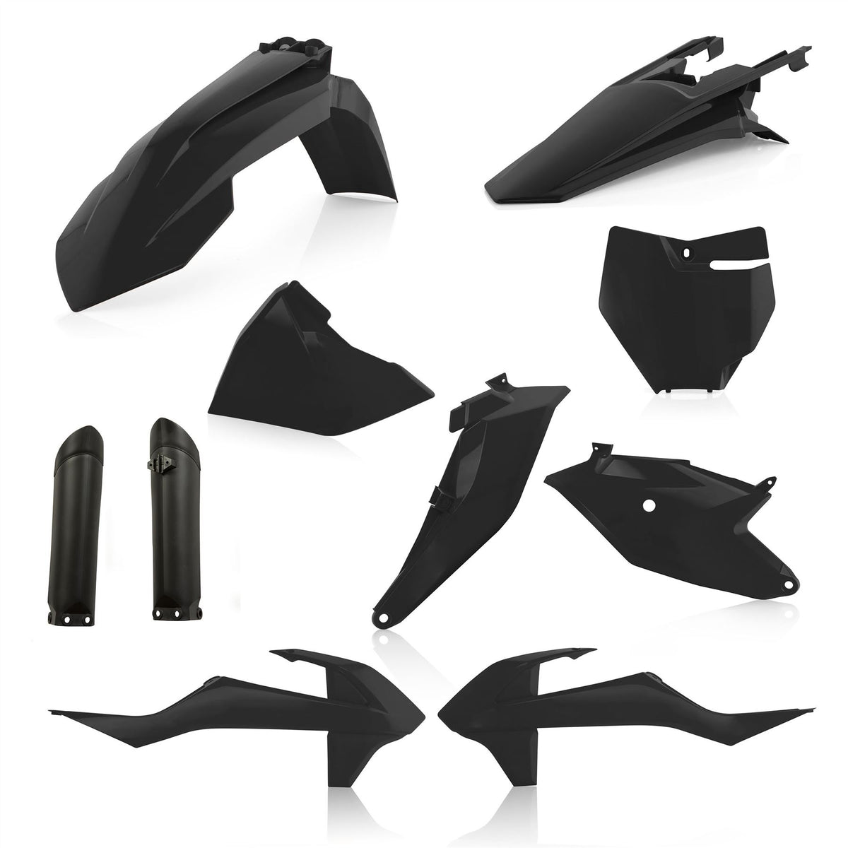 Acerbis Full Plastic Kit Black 0022933.090