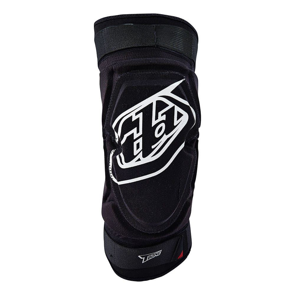 Troy Lee Designs 2025 Motocross T-Bone Knee Guards Solid Black