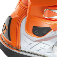 Gaerne SG12 Motocross Boots Orange Grey White