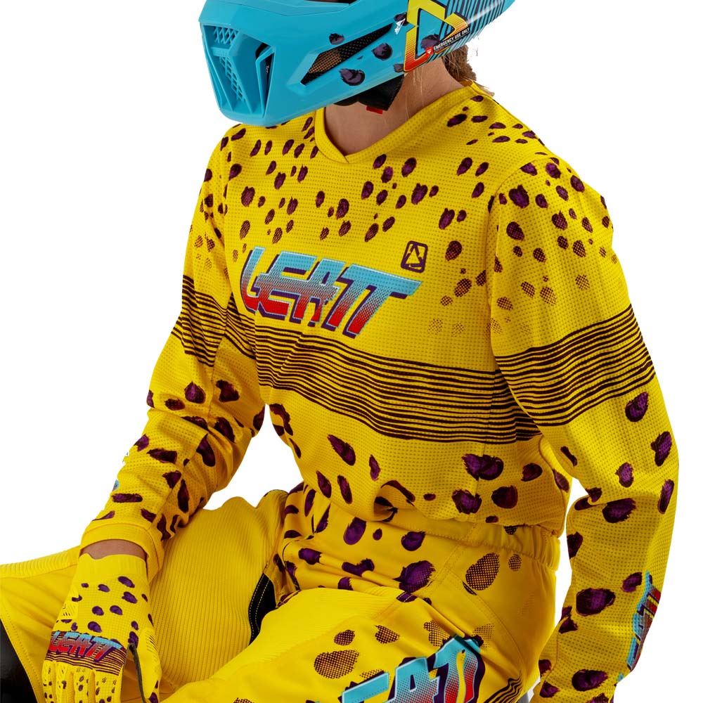 Leatt 2025 Motocross Combo Ride Kit 3.5 Youth Cheetah