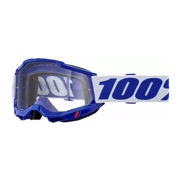 100% MX Goggles Accuri 2 Blue Clear