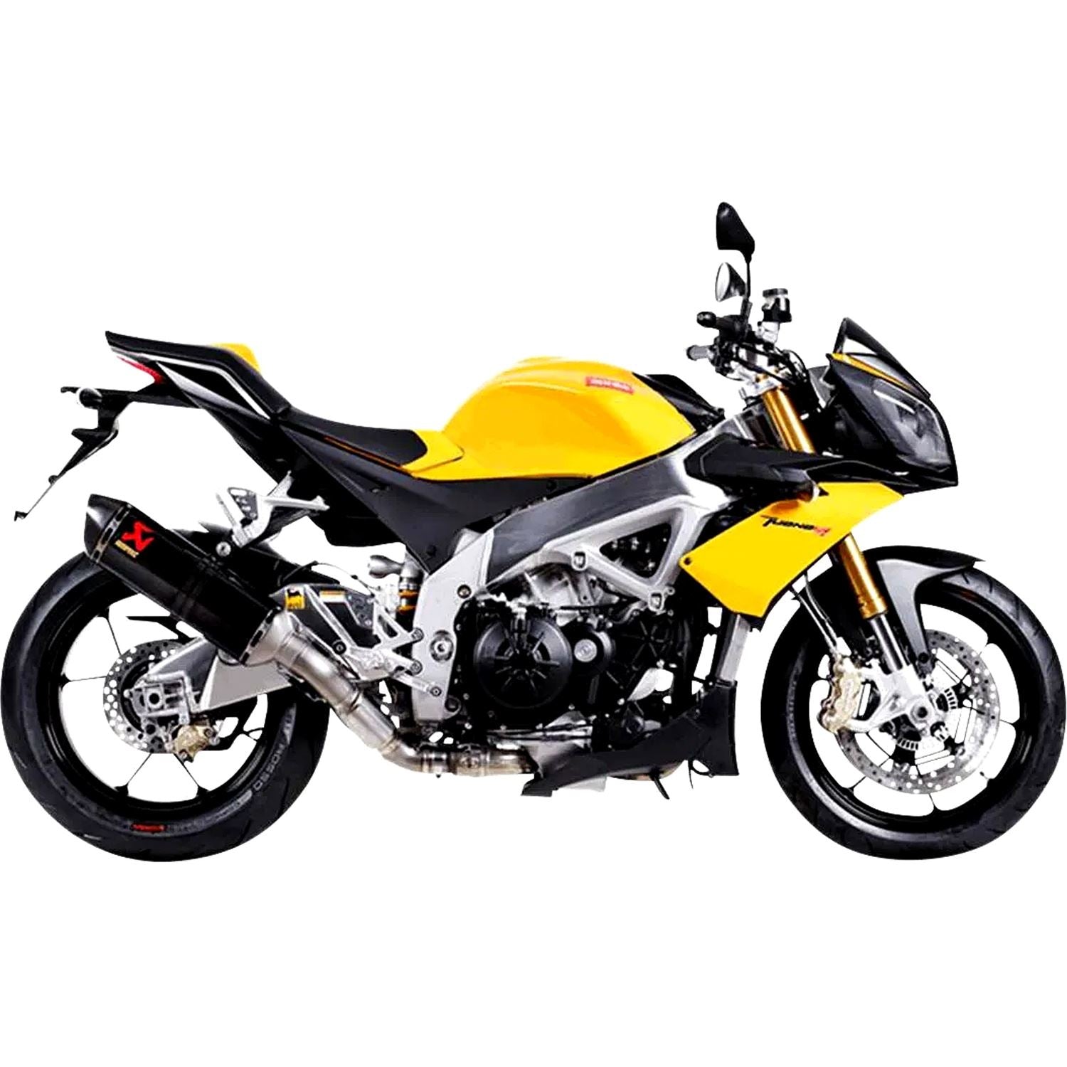 Akrapovic Carbon Fiber Line Slip On Silencer For Aprilia TUONO V4 1000 R 2011-2013