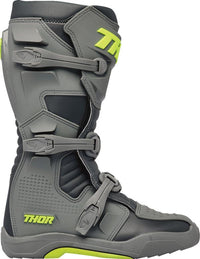 Thor 2024 Youth Blitz XR Grey Charcoal Motocross Boots