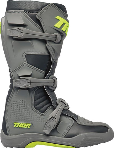 Thor 2024 Youth Blitz XR Grey Charcoal Motocross Boots