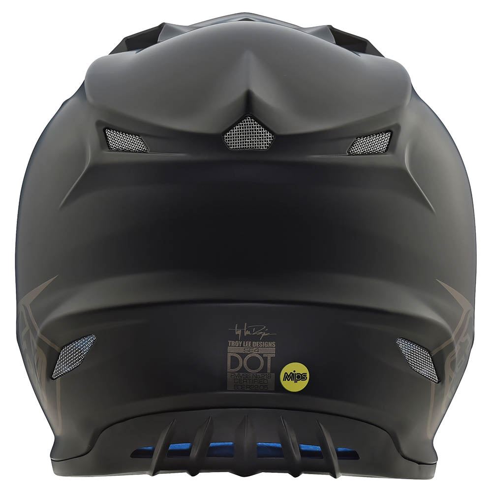 Troy Lee Designs 2025 Youth GP Helmet Mono Black
