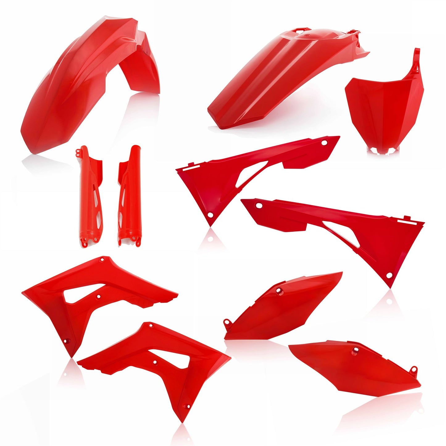 Acerbis Full Plastic Kit Red 0023617.110