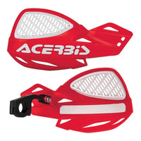 Acerbis Uniko MX Handguards Pair + Kit For Red White Fantic XE XEF XX XXF