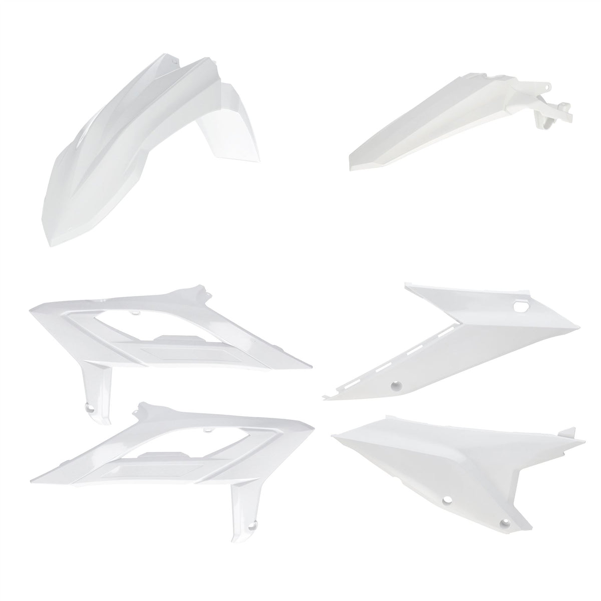 Acerbis Plastic Kit White For Beta RX 300 2025