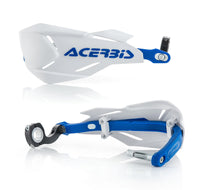 Acerbis X-Factory White Blue Handguards Yamaha YZ 250 450 FX 2019 - 2024